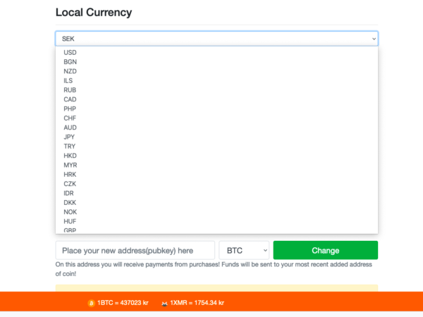 Eckmar’s Marketplace Script v2.0 Module Multi Currency Module